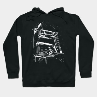 RS3 A3 Tuning Car Five Cylinder Hoodie